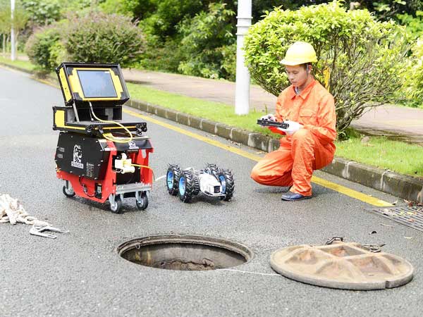 靖江管道机器人检测